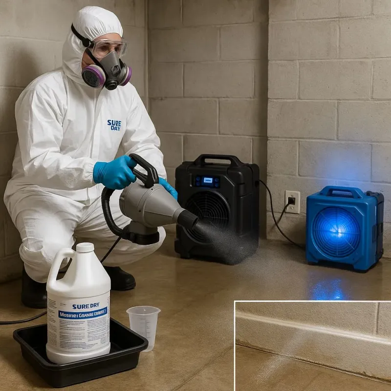 Sanitization and Odor Removal process in Edwards County, IL