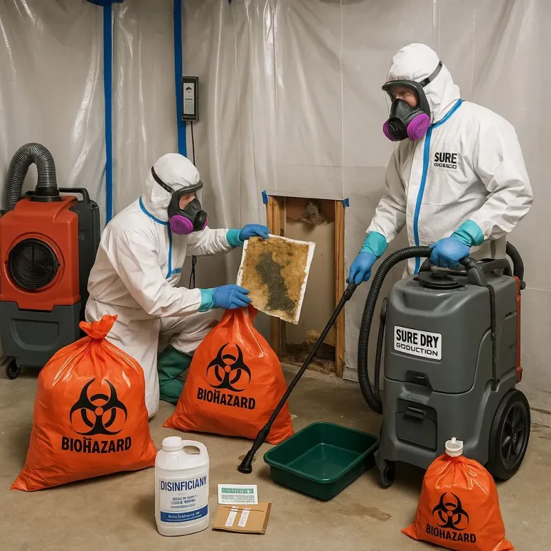 Contaminated Water Handling Protocols process in Edwards County, IL